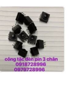 Công tắc đèn pin 3 chân 2 phía combo 10 cái