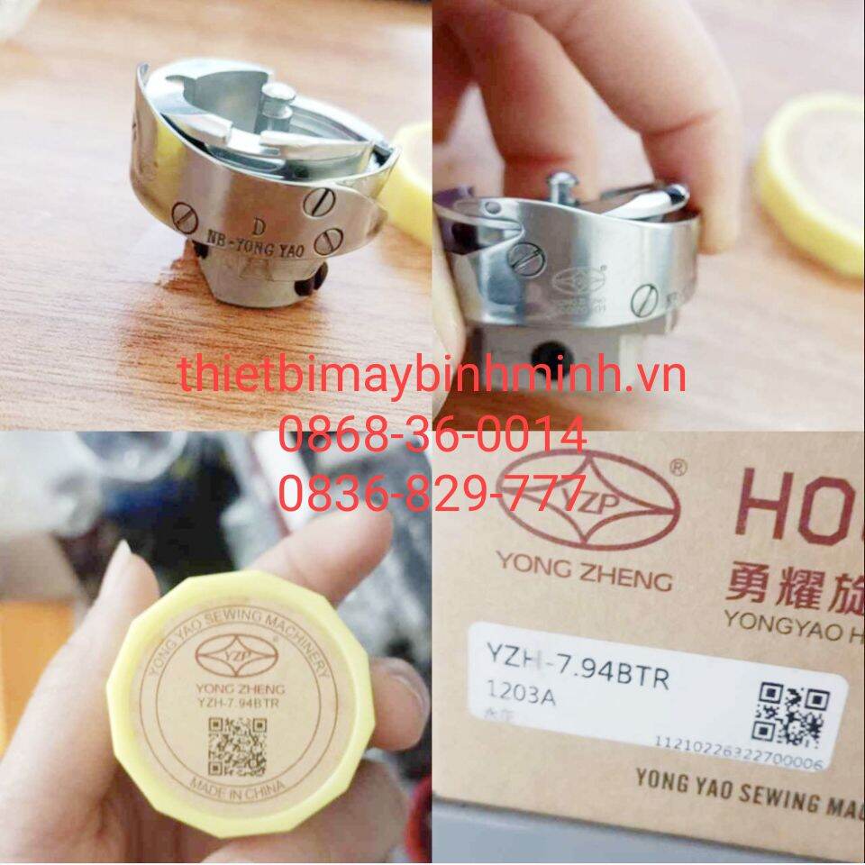 Ổ chao máy 1 kim cơ, 1 kim điện tử yongyao yzh-7.94 máy may công nghiệp