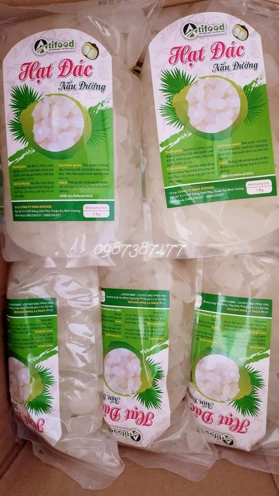 Combo 5kg Hạt đác nấu đường thơm ngon