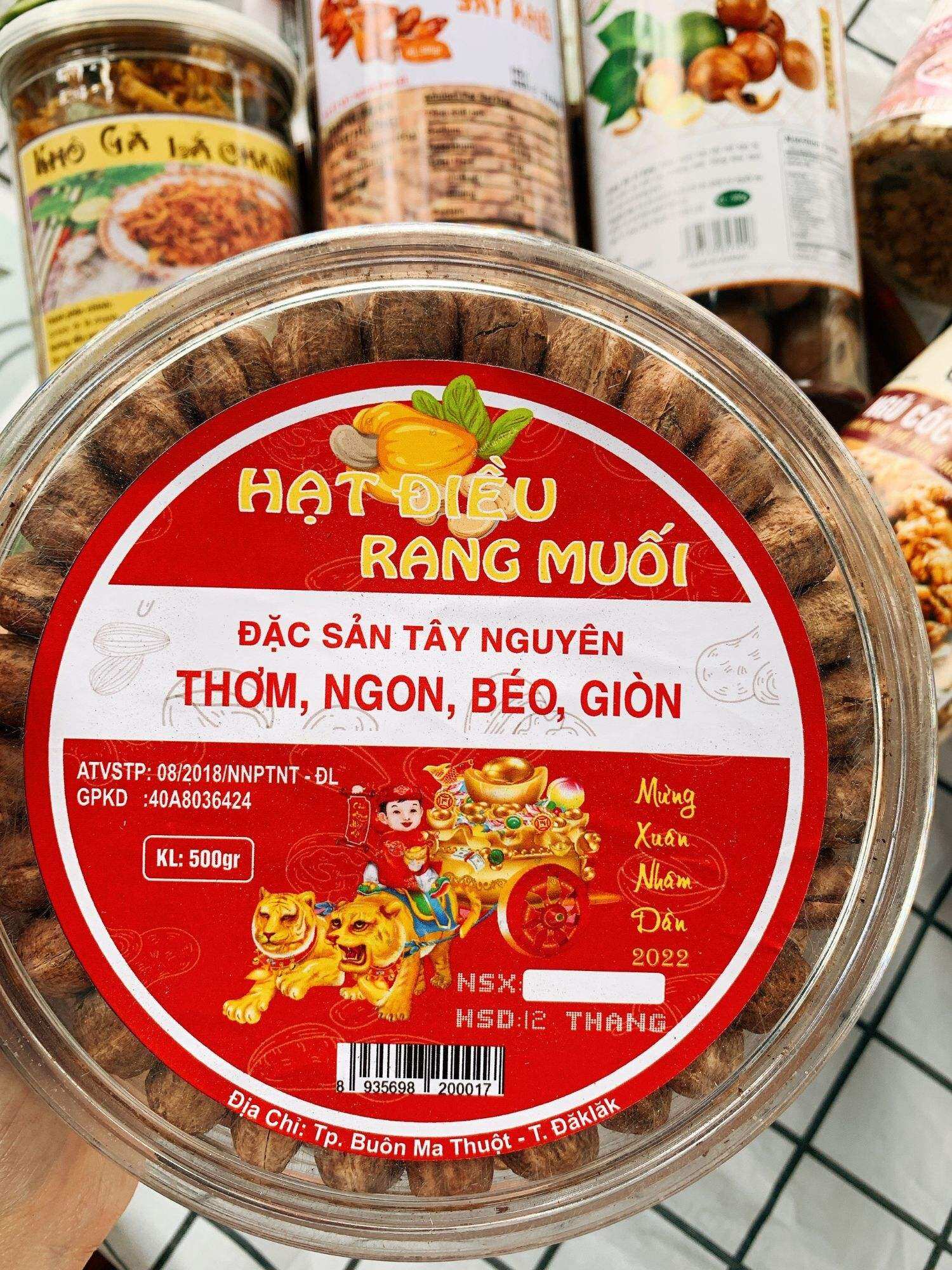 Hạt Điều rang muối loại đặc biệt hộp 500 gr