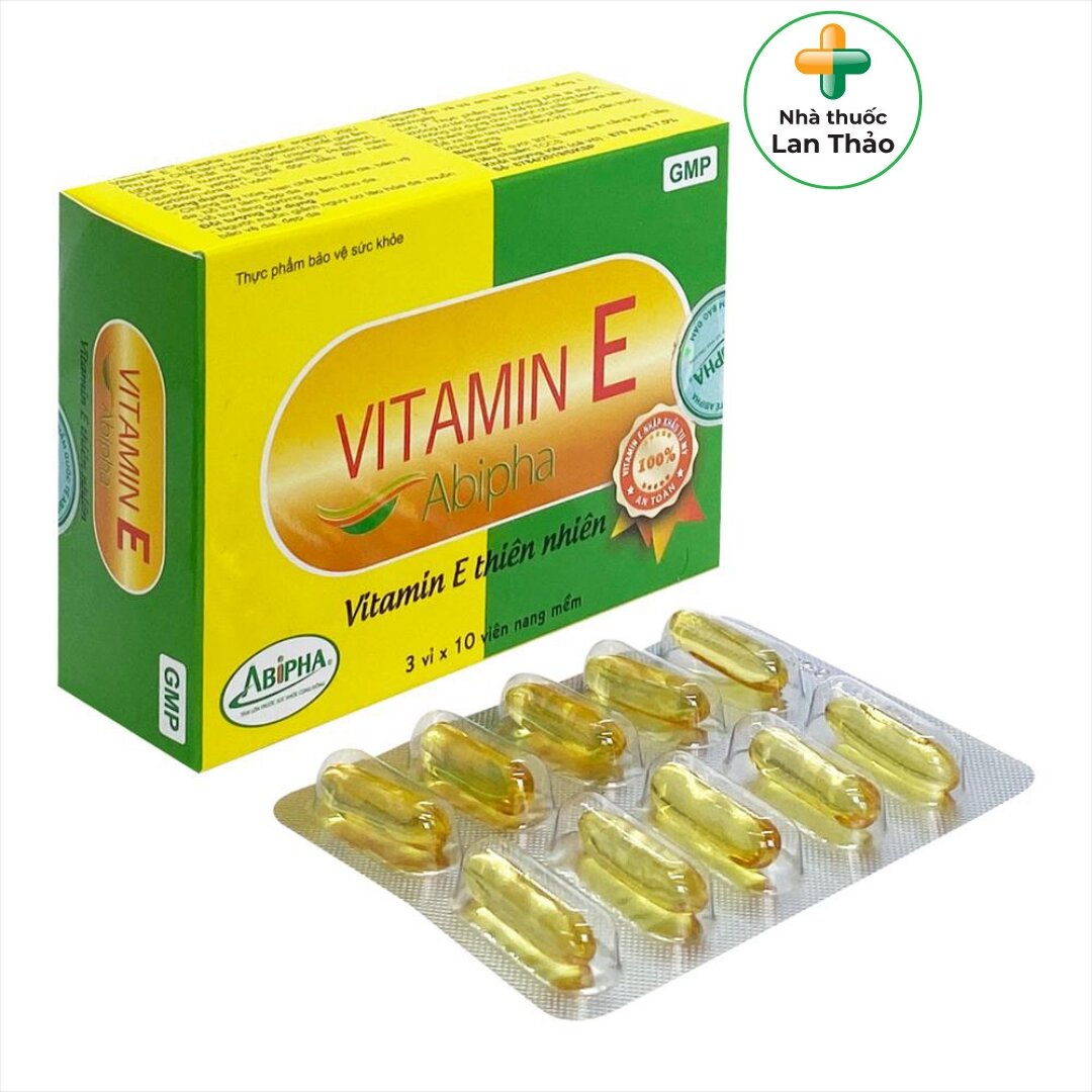 VIÊN UỐNG ĐẸP DA VITAMIN E 40O THIÊN NHIÊN HỘP 30 VIÊN