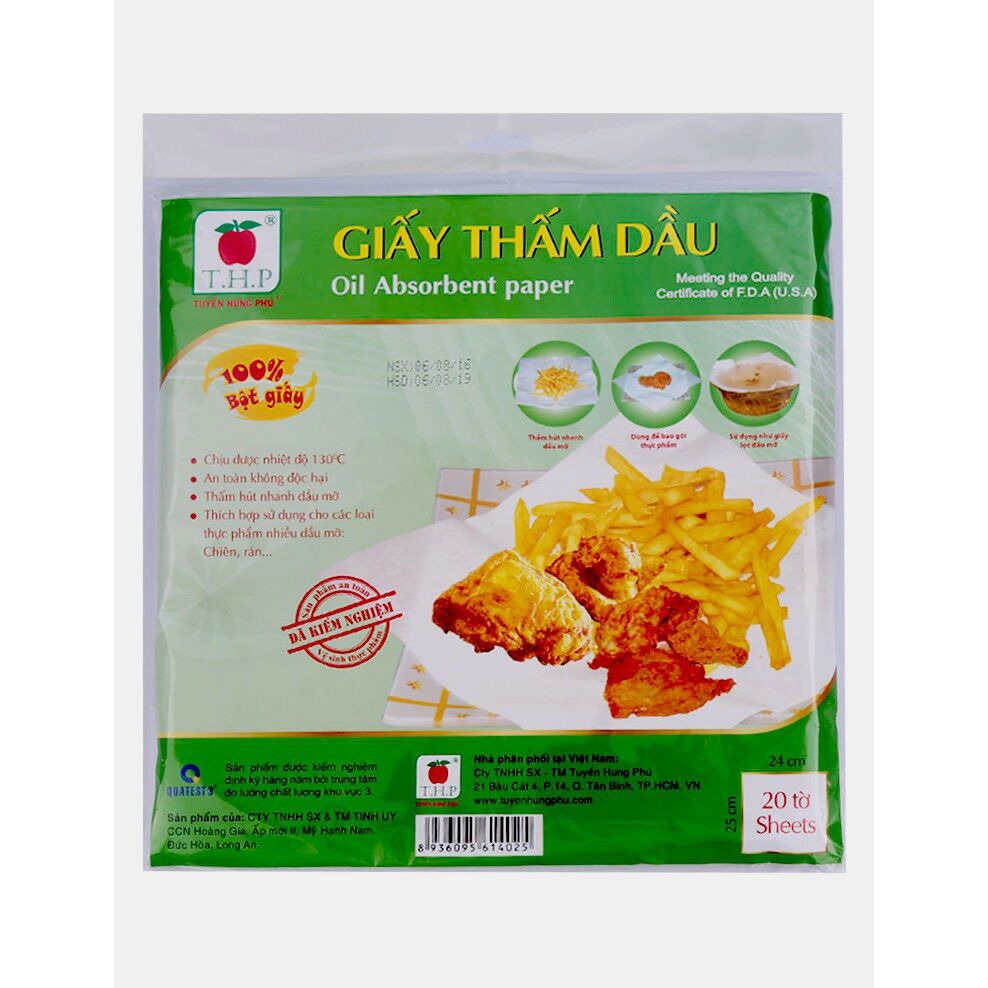 Giấy thấm dầu thp