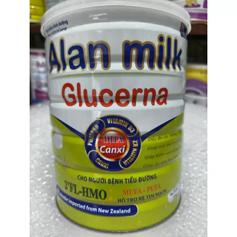 SỮA TIỂU ĐƯỜNG ALAN MILK GLUCERNA 850G - MixASale