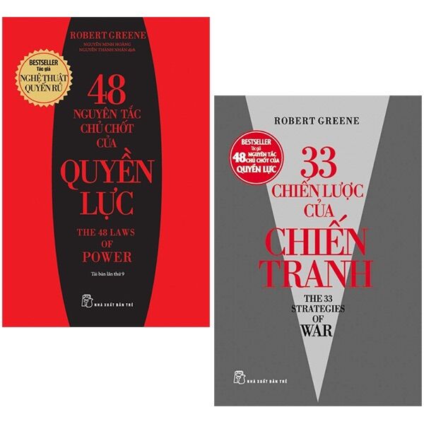 Sách nxb trẻ - bộ sách robert greene