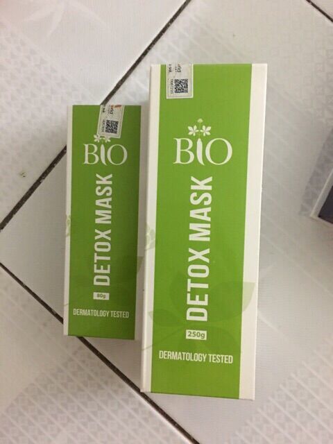 Mặt nạ thải độc hữu cơ Bio Detox Mask 80g