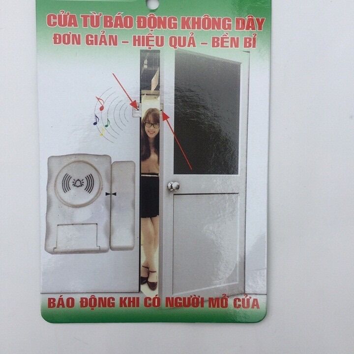Cửa từ báo động không dây