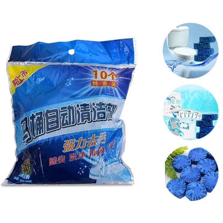 Combo 10 Viên Tẩy Bồn Cầu Siêu Sạch