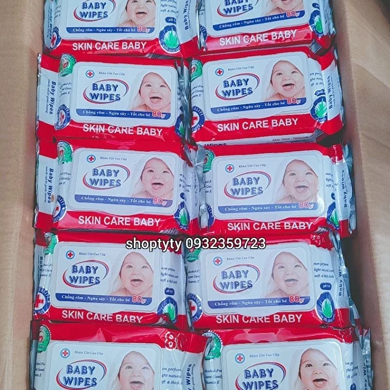 COMBO 10 Bịch Khăn Ướt BaBy Wipes