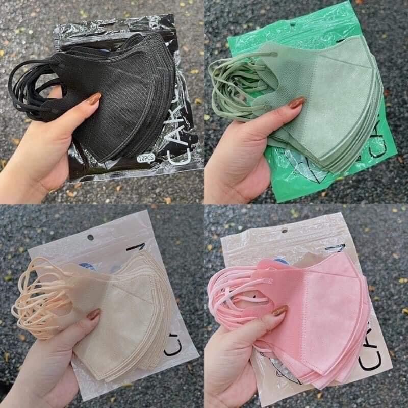 Gói 10 khẩu trang 3D thái lan