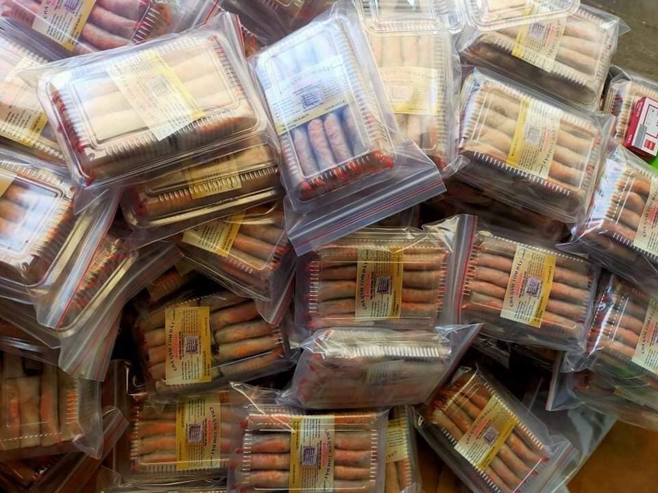 (hoả tốc tphcm) 0,5kg Chả ram Tôm đất (size trung)