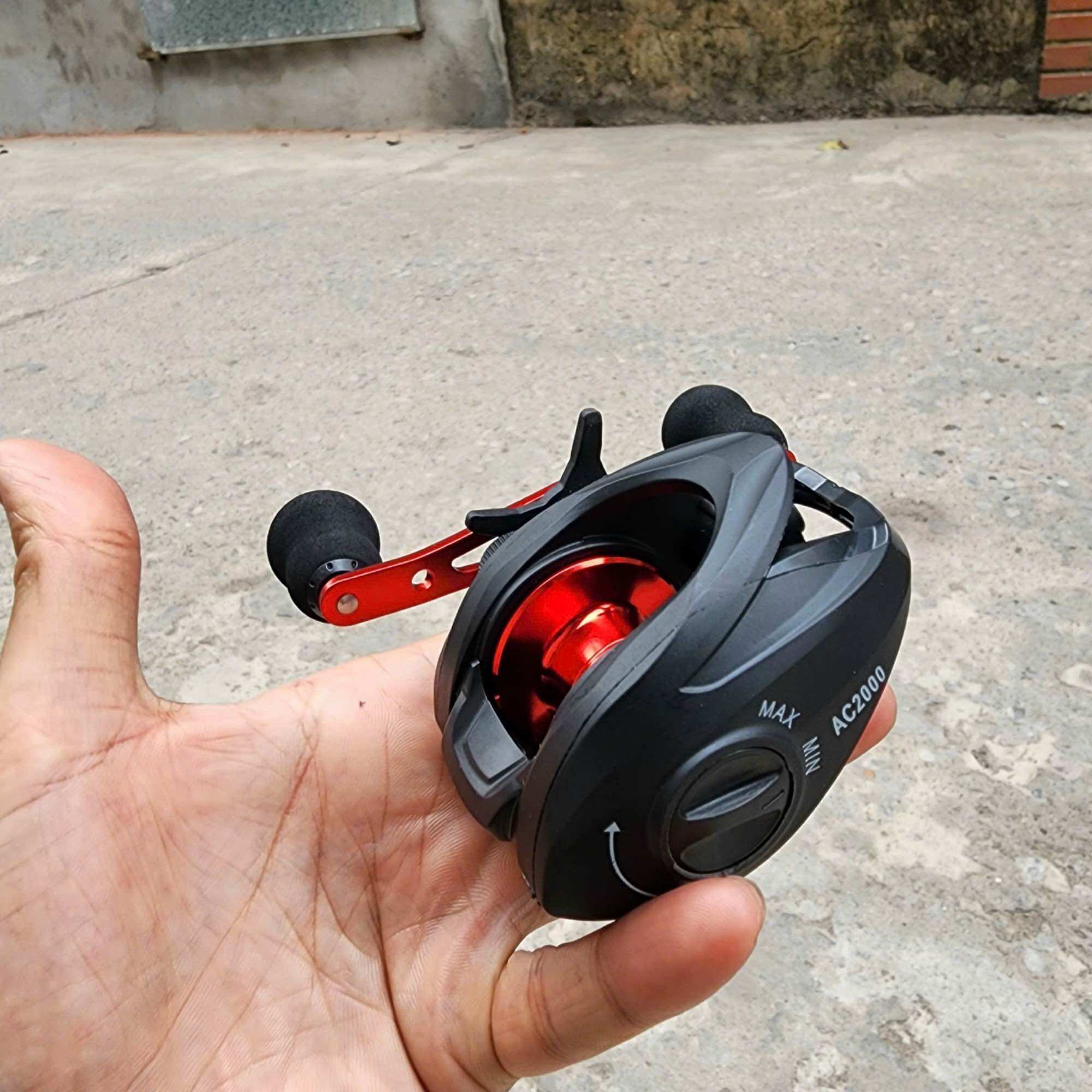 Máy câu lure máy ngang câu cá Lure Pro AC