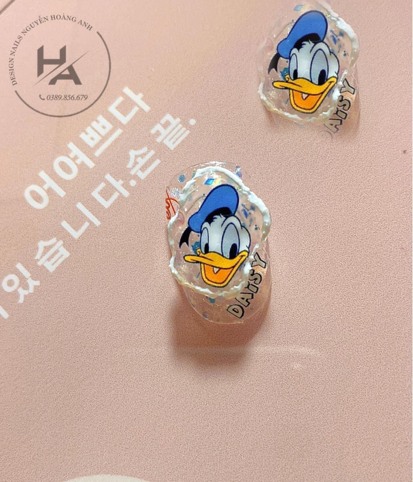 Sticker vịt donal