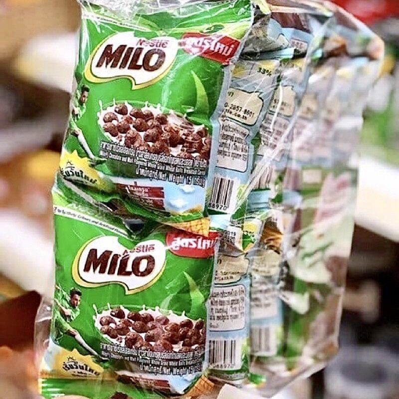 Snack ngũ cốc NESTLE MILO ăn sáng Thái Lan
