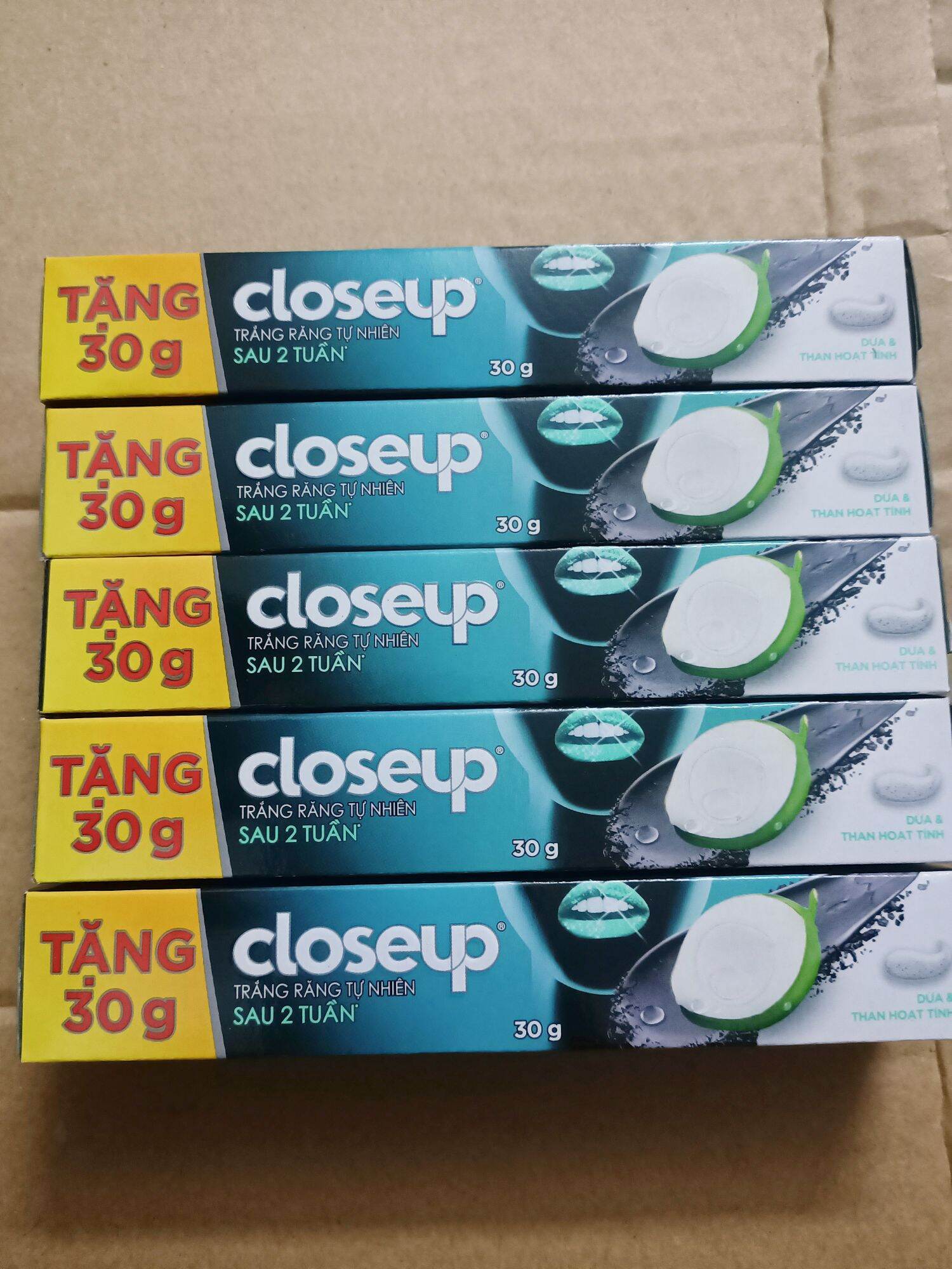 Set 5 cây kdr closeup 30g