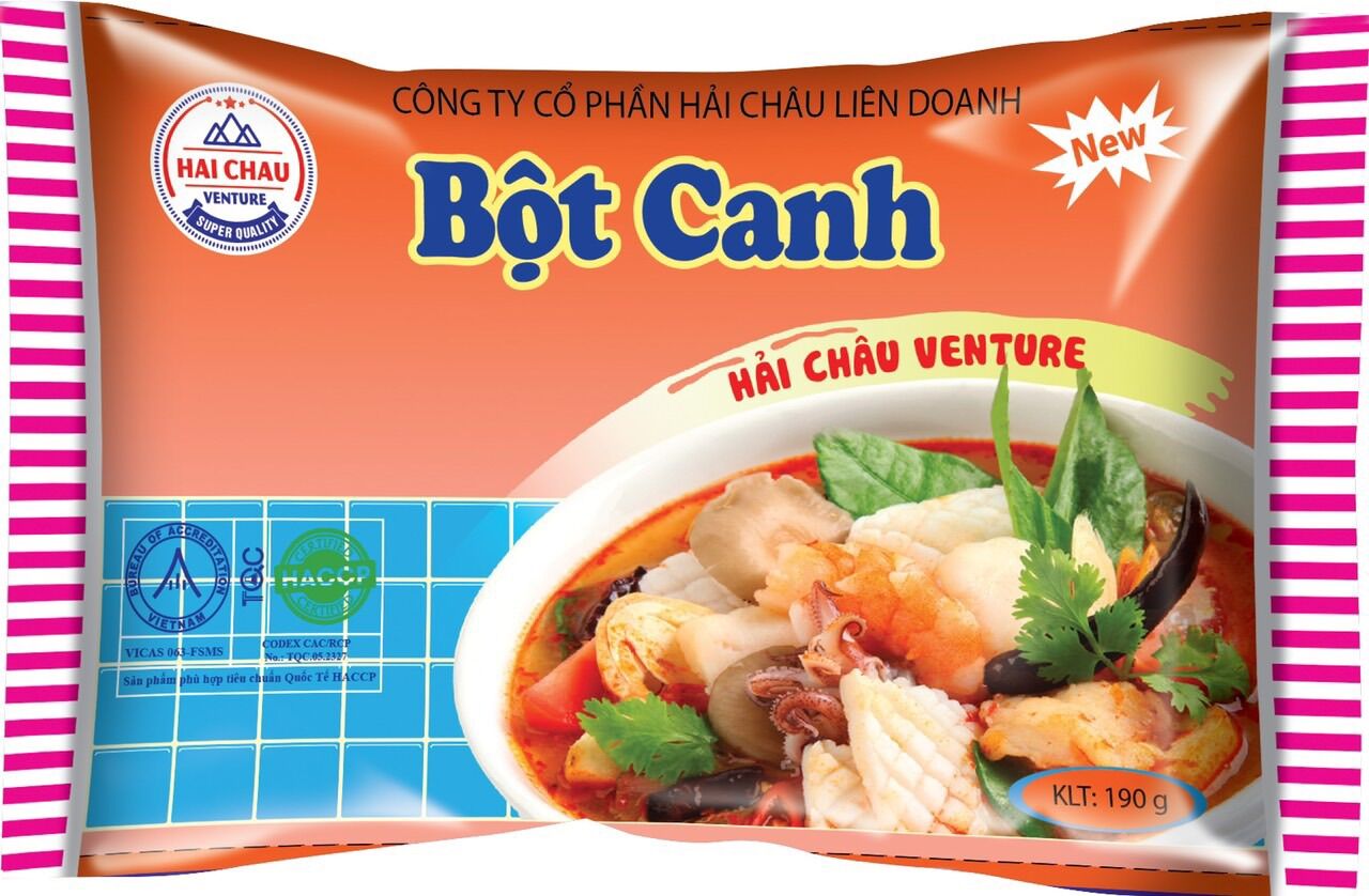 Combo 10 goi bột canh hải châu gói 190g – date mới