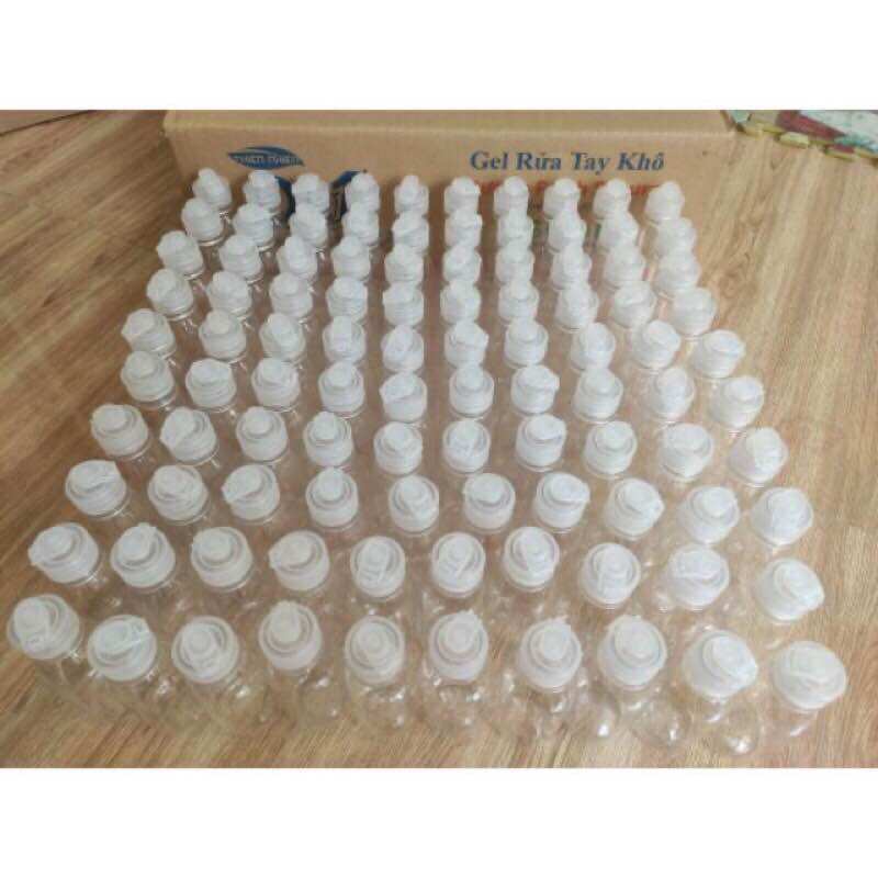 Chai nắp bật rỗng chiết mỹ phẩm 100ml