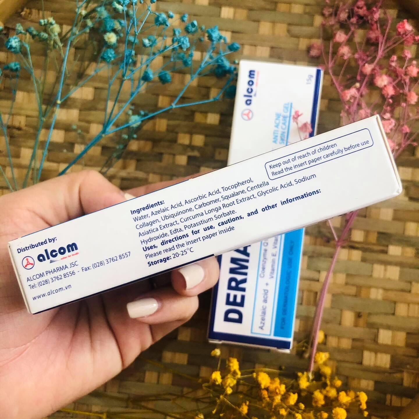 Kem giảm mụn DermaForte 15g