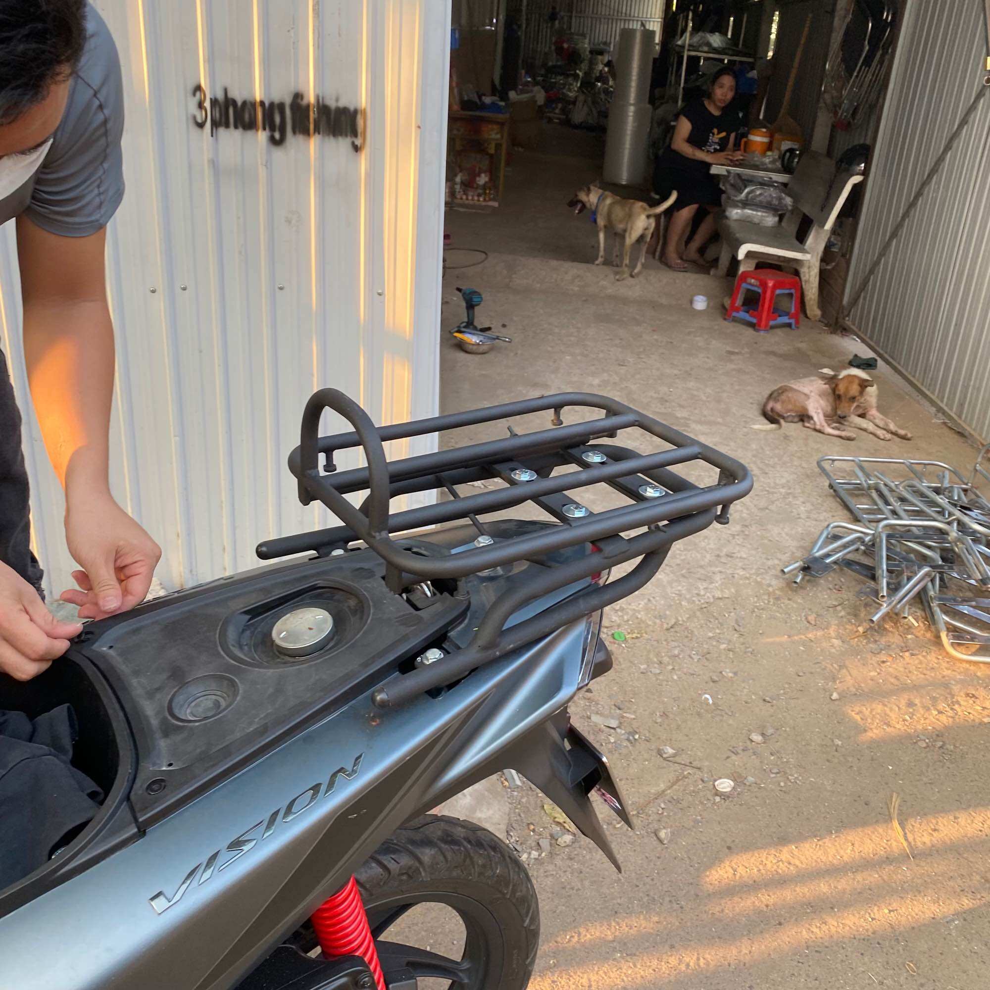 Baga Phượt trượt tiện lợi cho Honda Vision