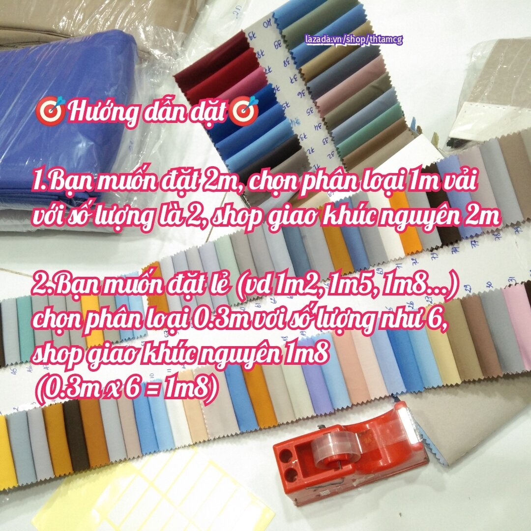 Vải Kate Đen Láng Mịn Chất Lượng Khổ 1.2M