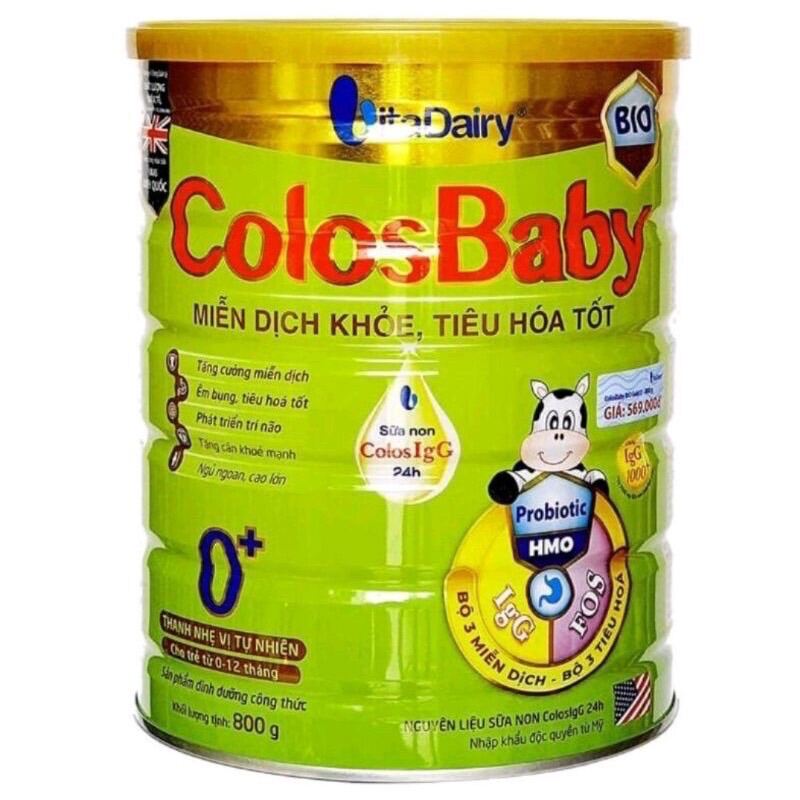 COMBO 2 lon sữa Colosbaby BIO số 0+ 800g lon