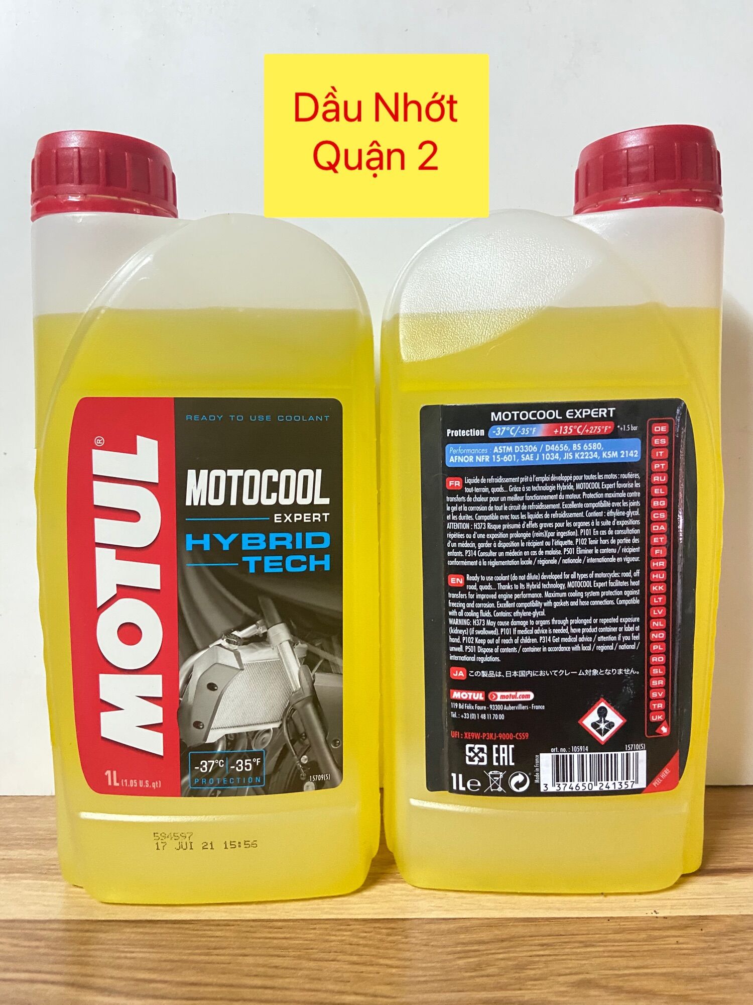 [HCM]Nước làm mát motul - 1L