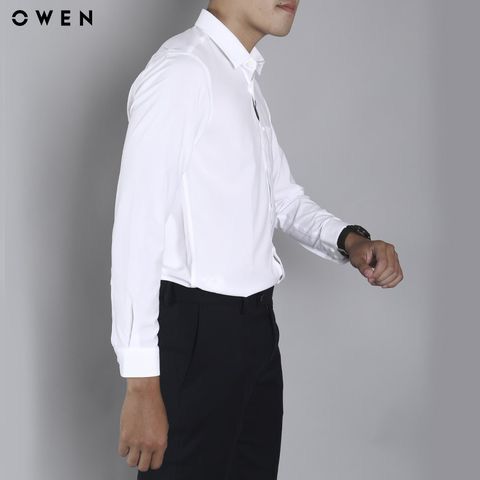 Sơ mi trắng Bamboo Owen