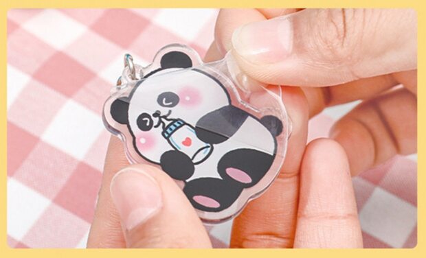 Móc khóa gấu trúc panda dễ thương