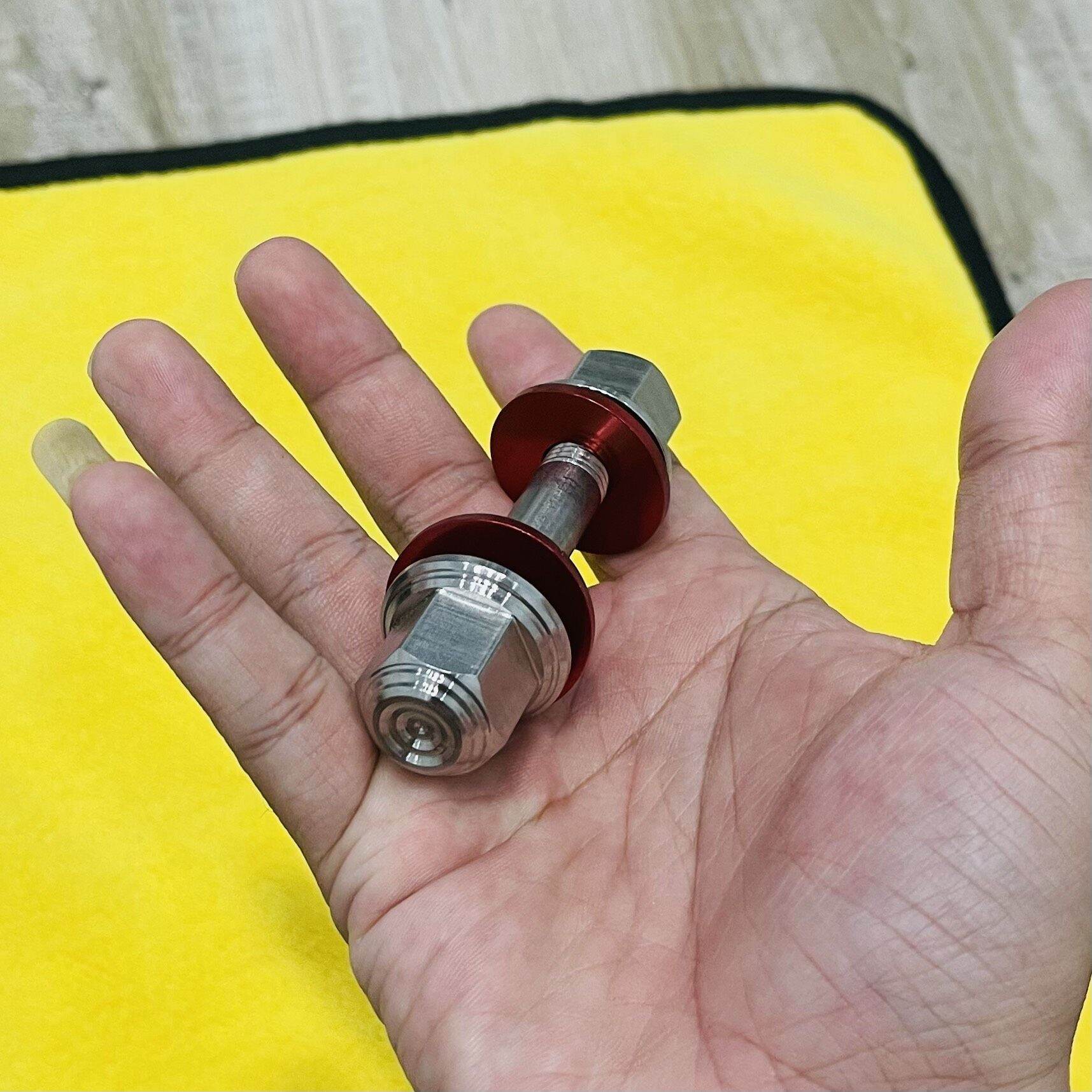 Cốt phuộc giữa inox salaya kèm tán lông đền đỏ cho Winner , Sonic , Ex150/155