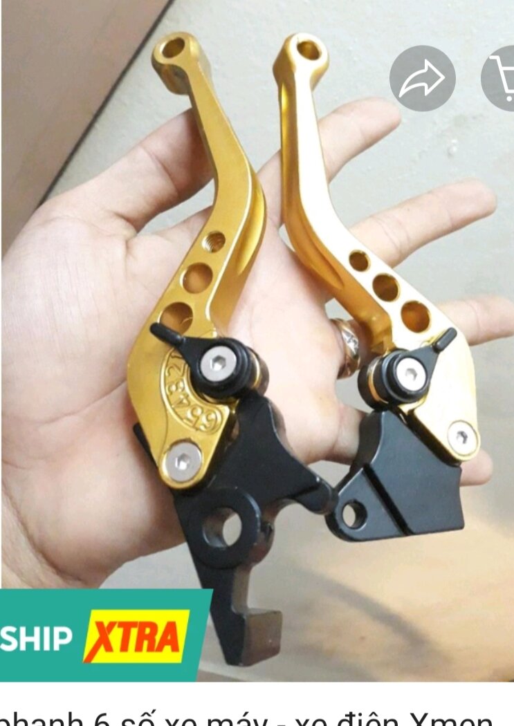 Tay phanh 6 số xe máy xe điện _ chuyên lắp cho xe xmen zomer dibao