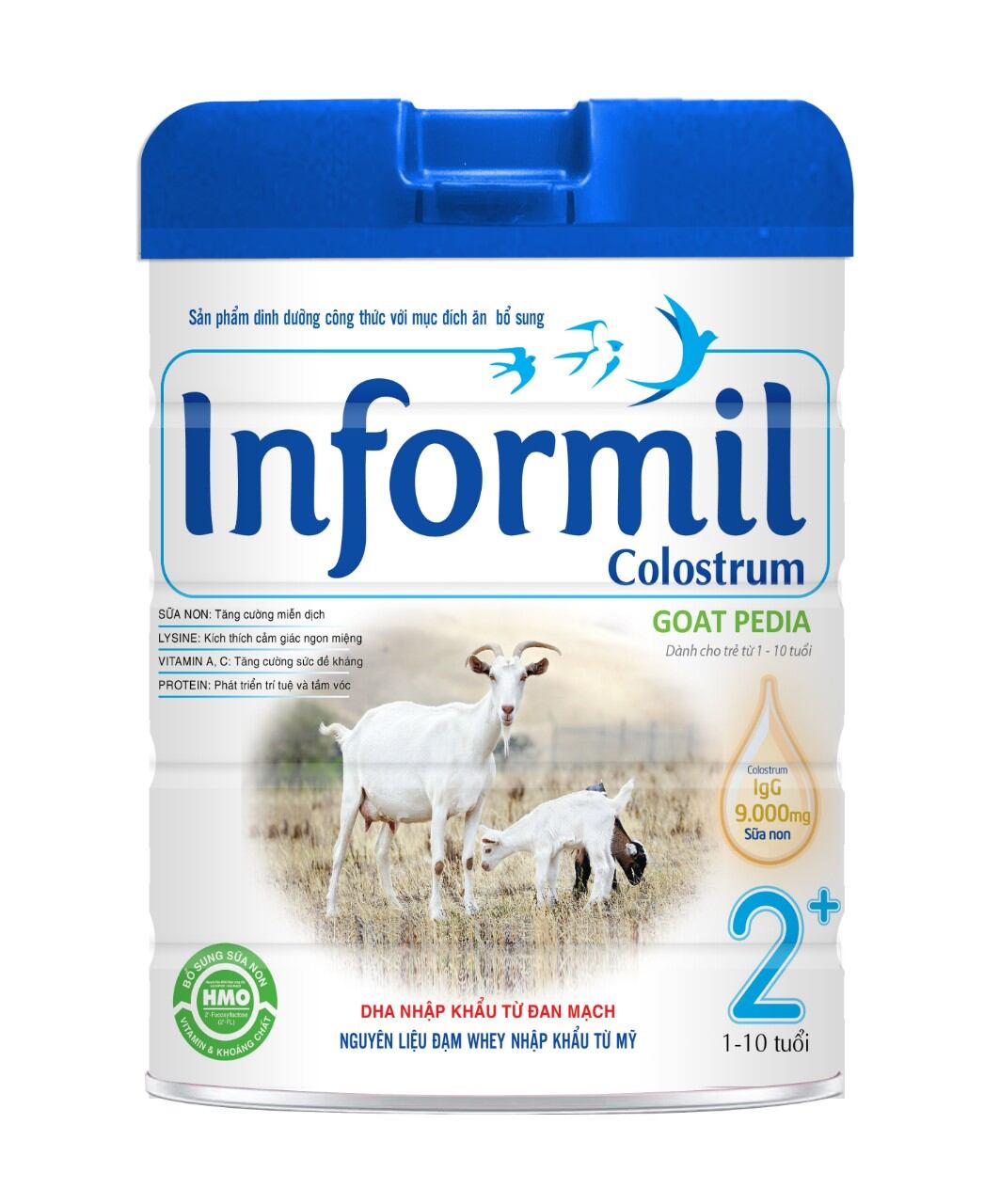 Sữa dê Informil Colostrum Goat lon 900g