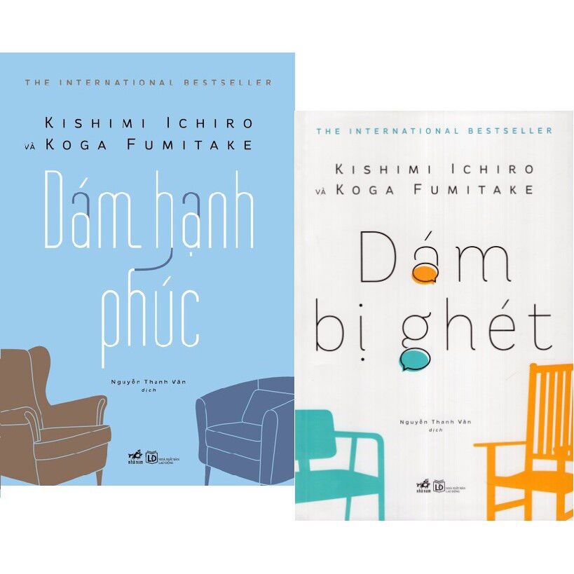 Combo sách dám hạnh phúc, dám bị ghét