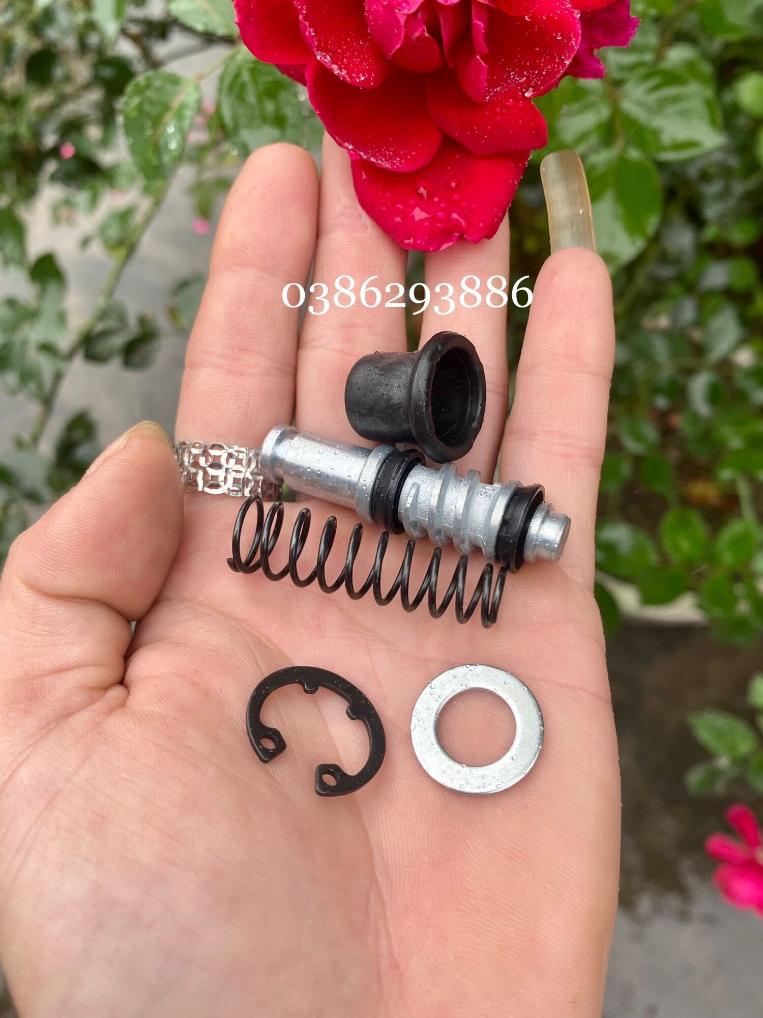 10 bộ Pittong phanh dầu,phốt cupen cho dòng xe Honda Air Blade