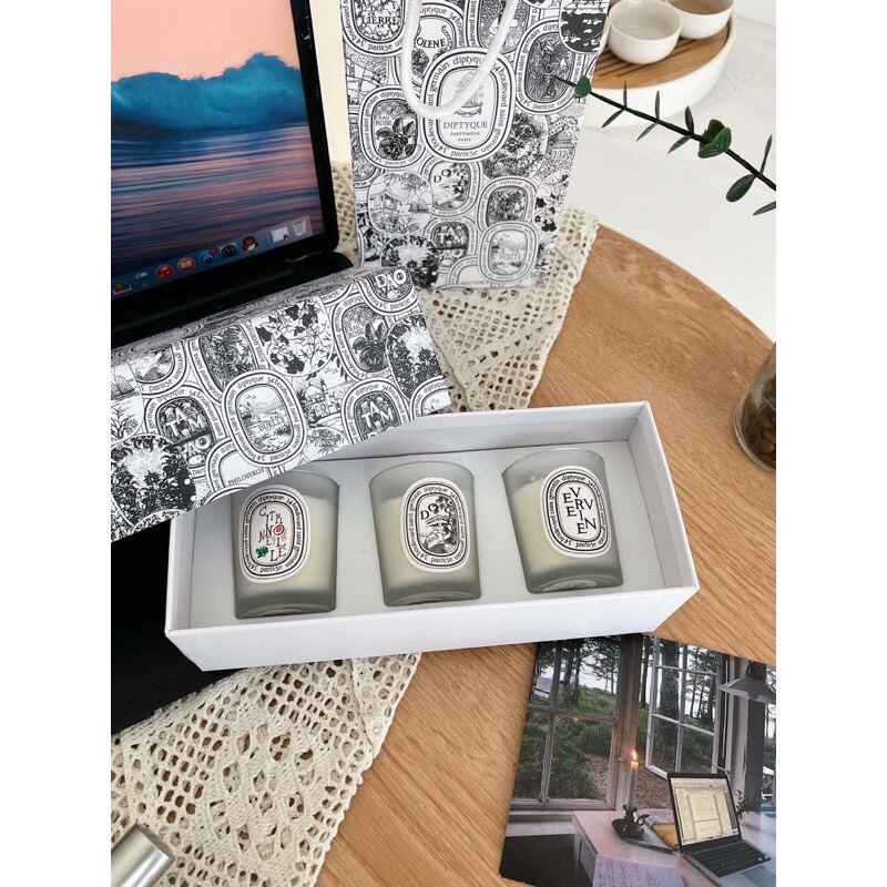 Set 3 Nến Thơm Diptyque Cực Đỉnh