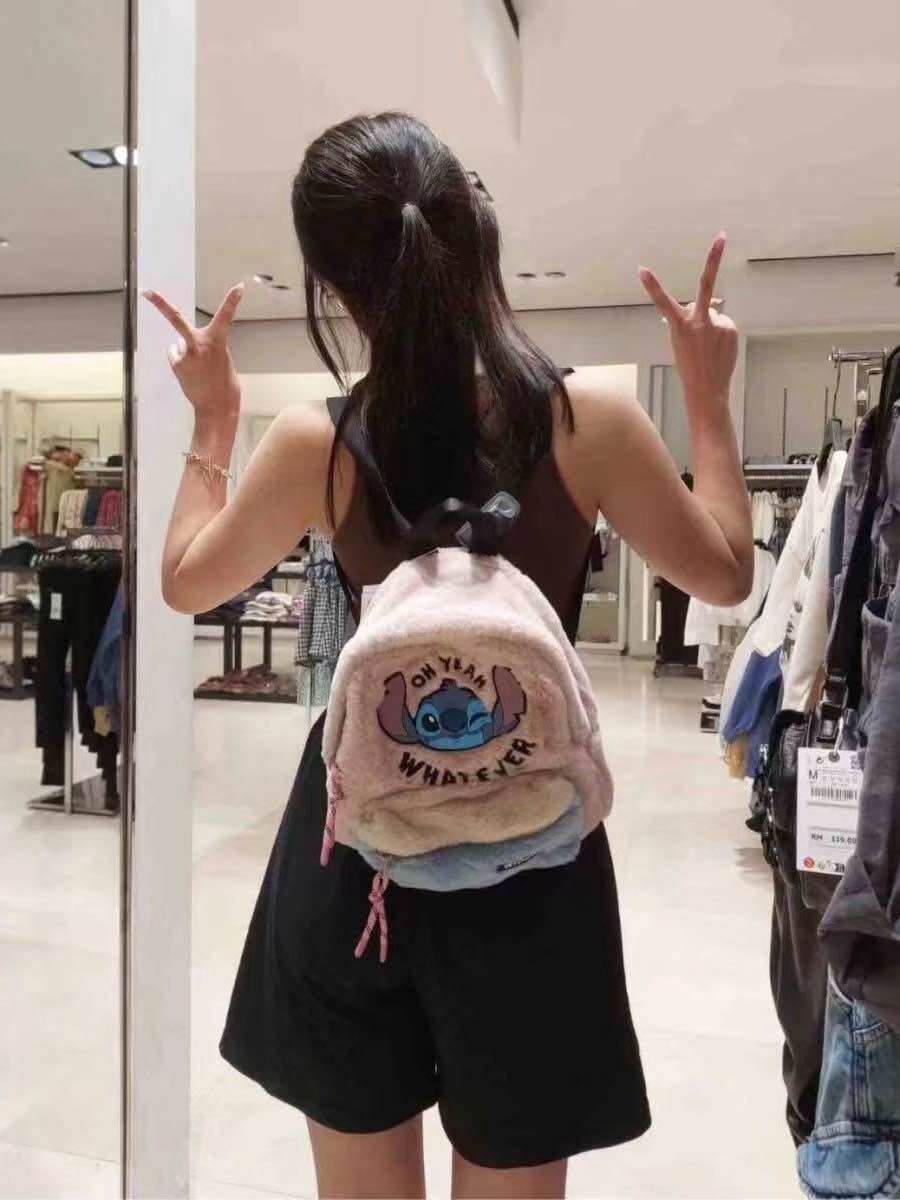 [Mẫu Mới Nhất] Túi Stich Zara Xuất Dư Xịn