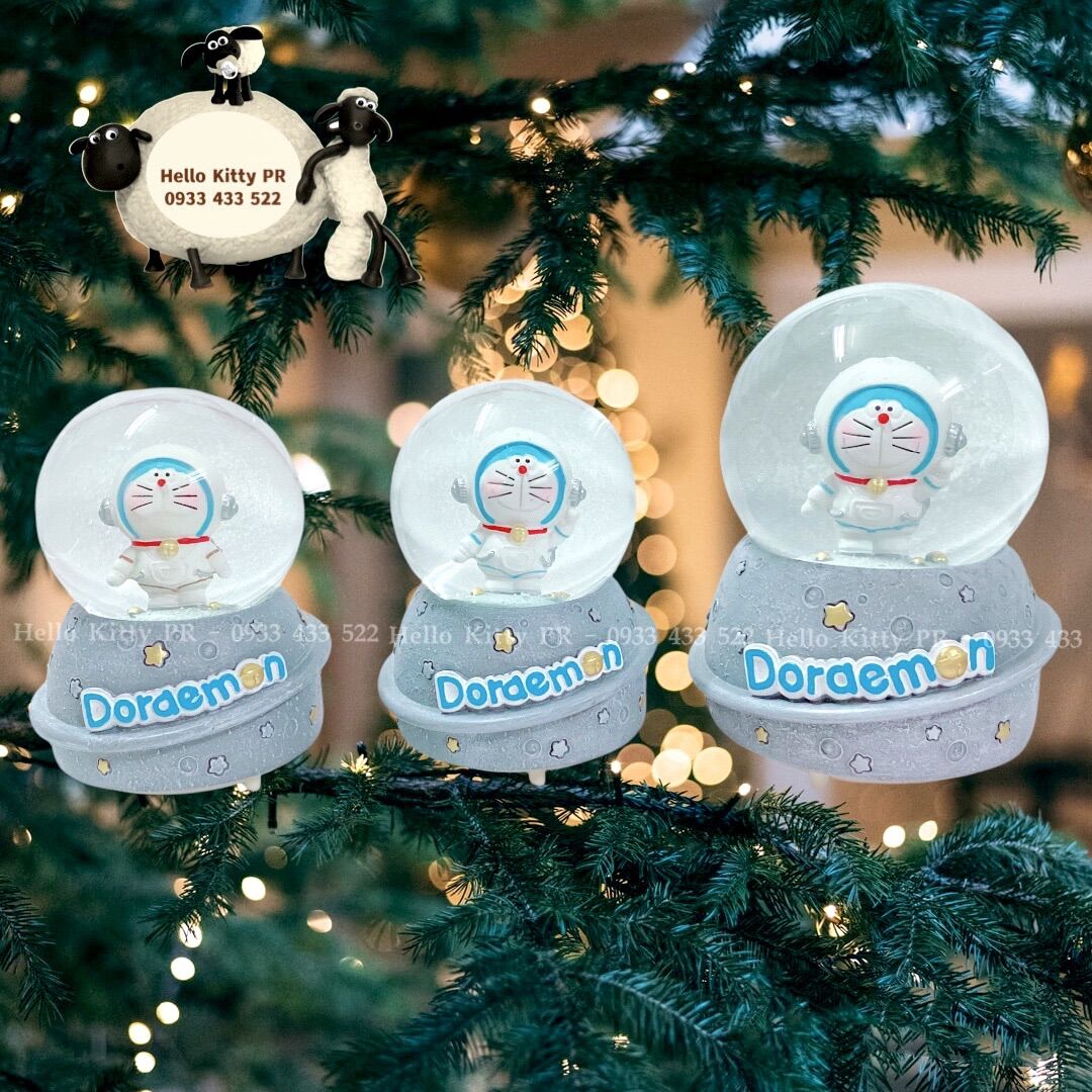 Quả cầu pha lê tuyết Doremon Doraemon