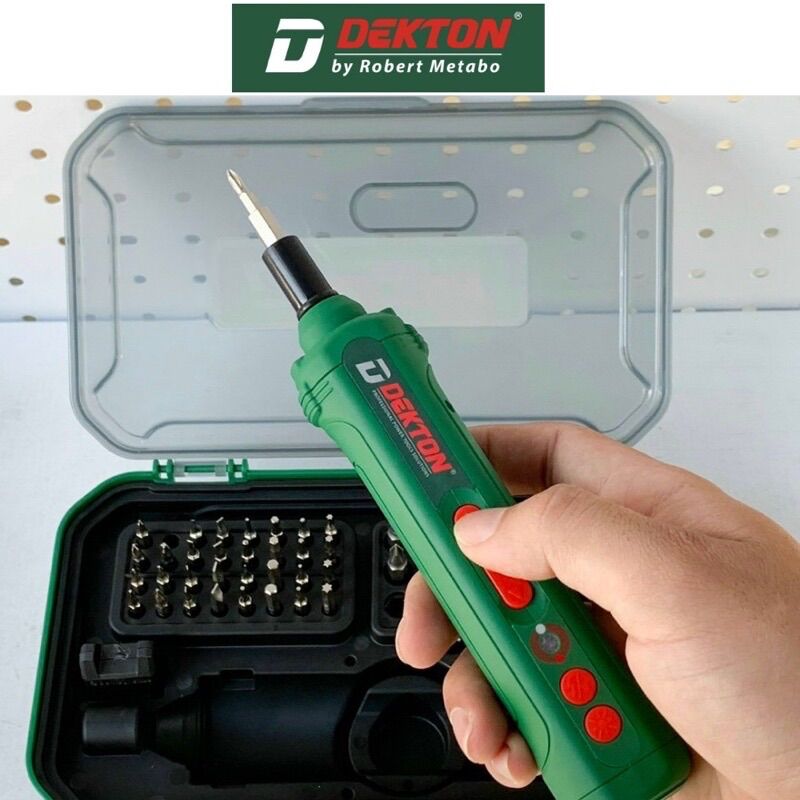 MÁY SIẾT VÍT MINI DÙNG PIN DEKTON D21-CV0401-4V