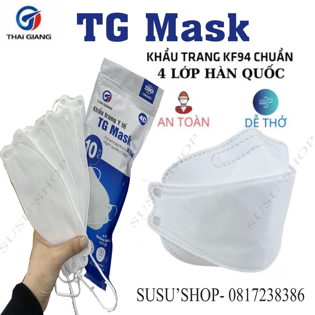Khẩu trang y tế kf94 tg mask. 300 cái