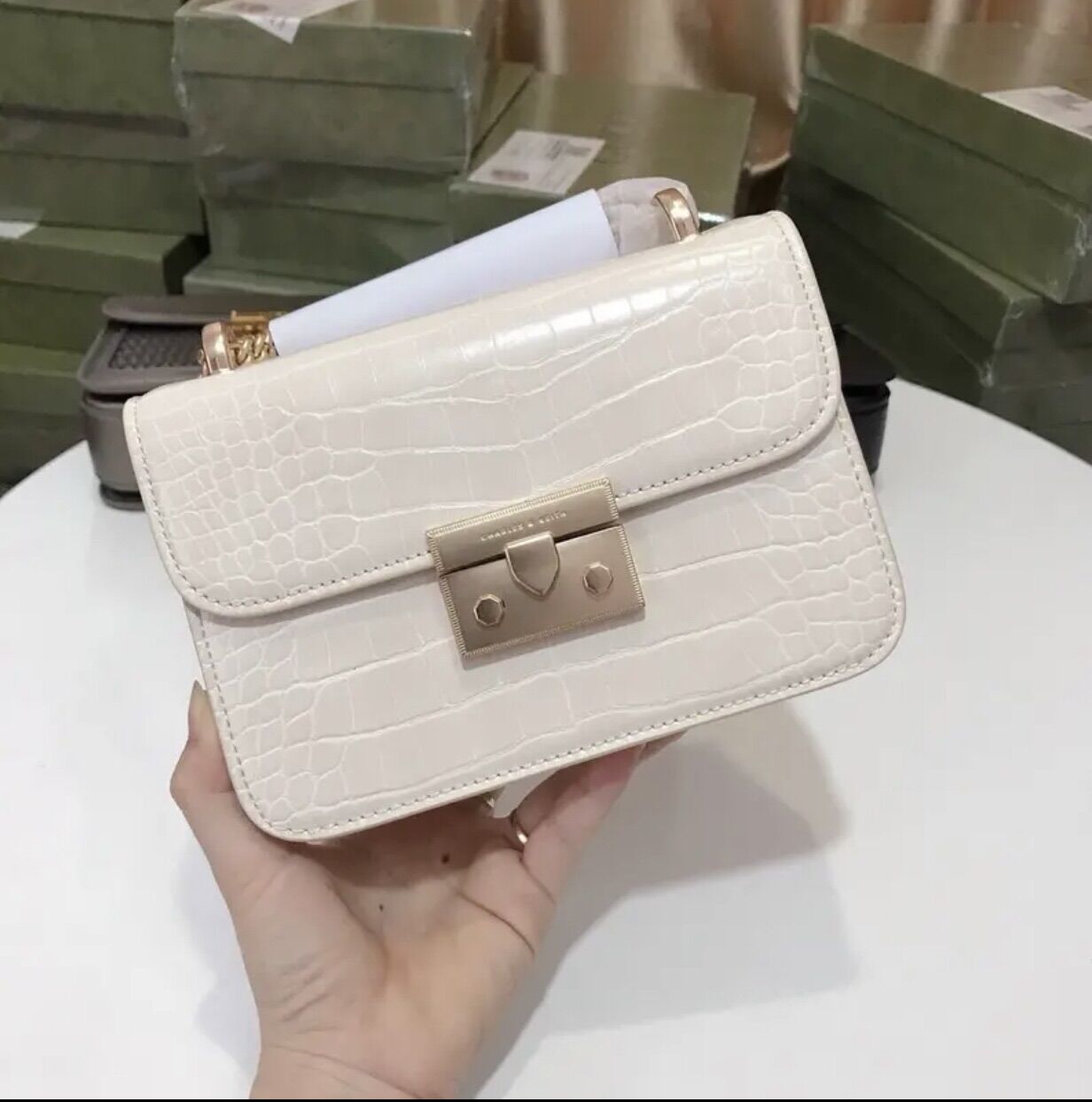 Túi xách nữ Ck size 19