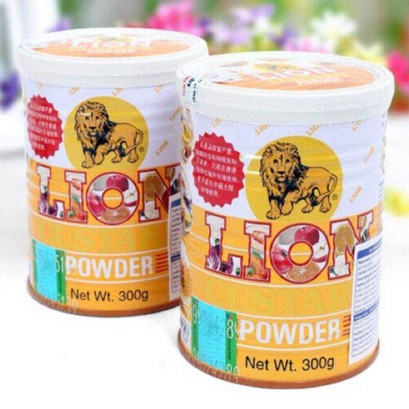 Bột Lion Sư Tử / Custard / Bột trứng sữa chiết lẻ 100gr làm bánh dứa trung thu, hoa cúc