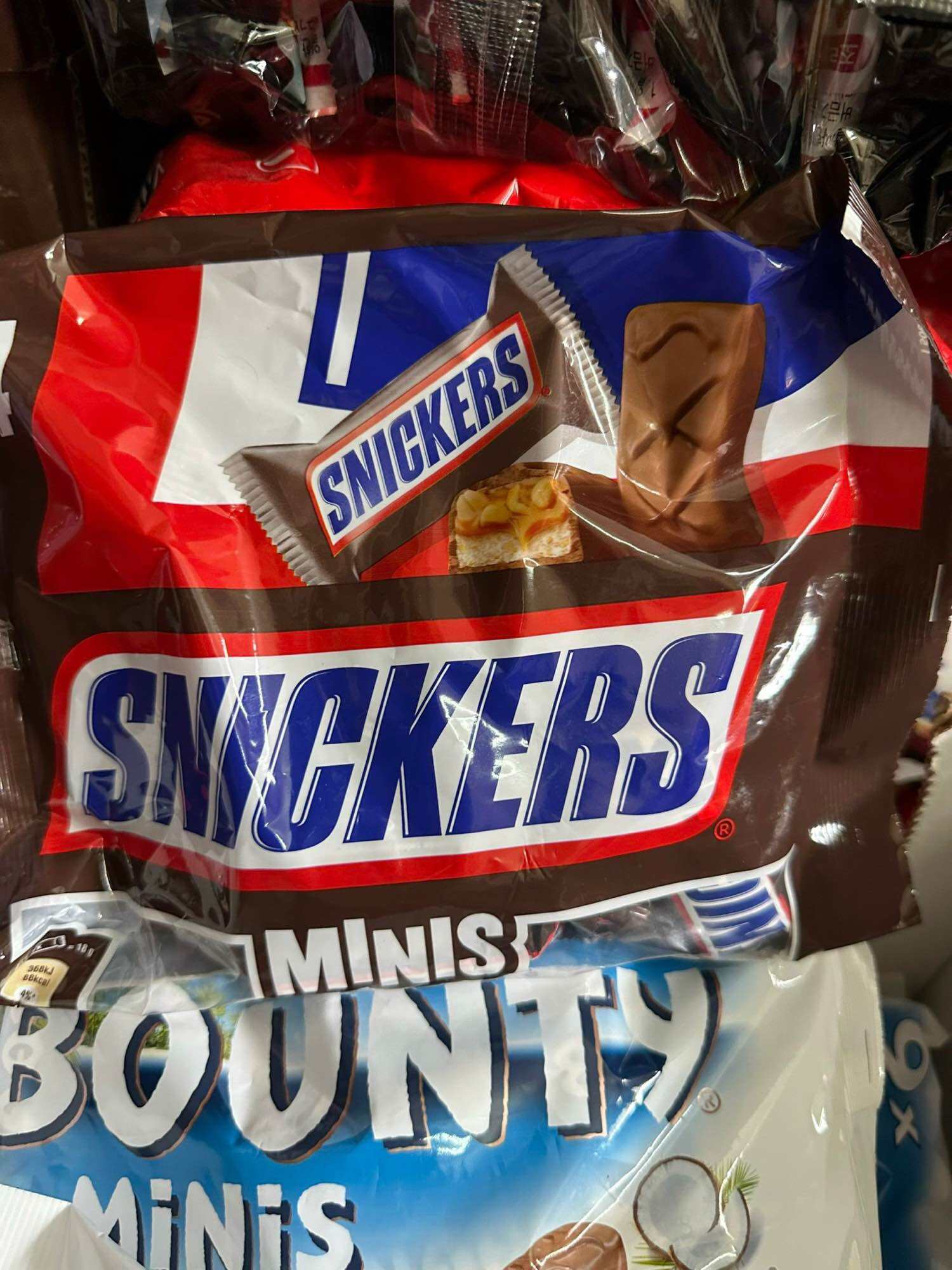 Socola snickers minis 275g của Mỹ - Date 6 2024.