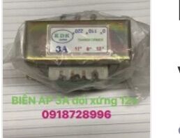 Biến áp 3a đối xứng 12v