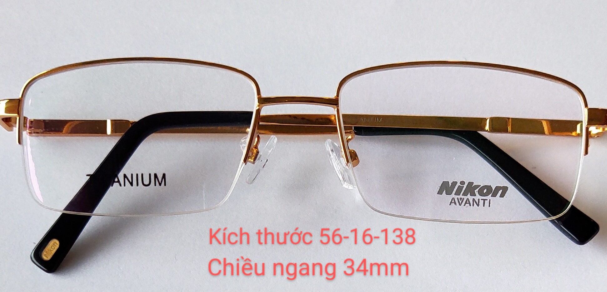 gọng titanium sẻ cước. cao cấp [càng dẻo]