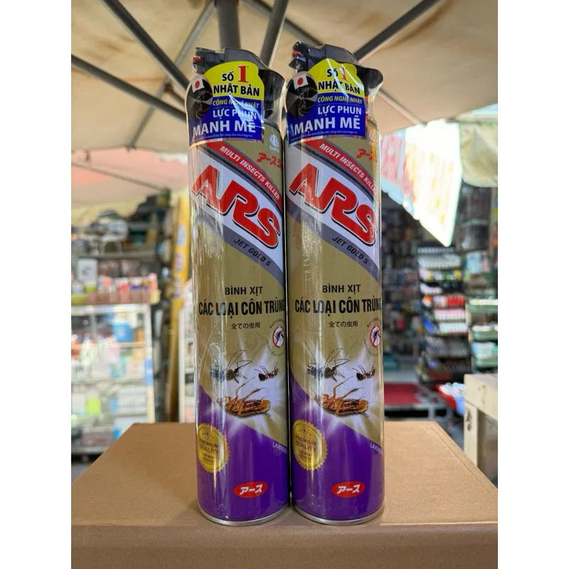 Bình Xịt côn trùng, Xịt muỗi ARS loại 600ml