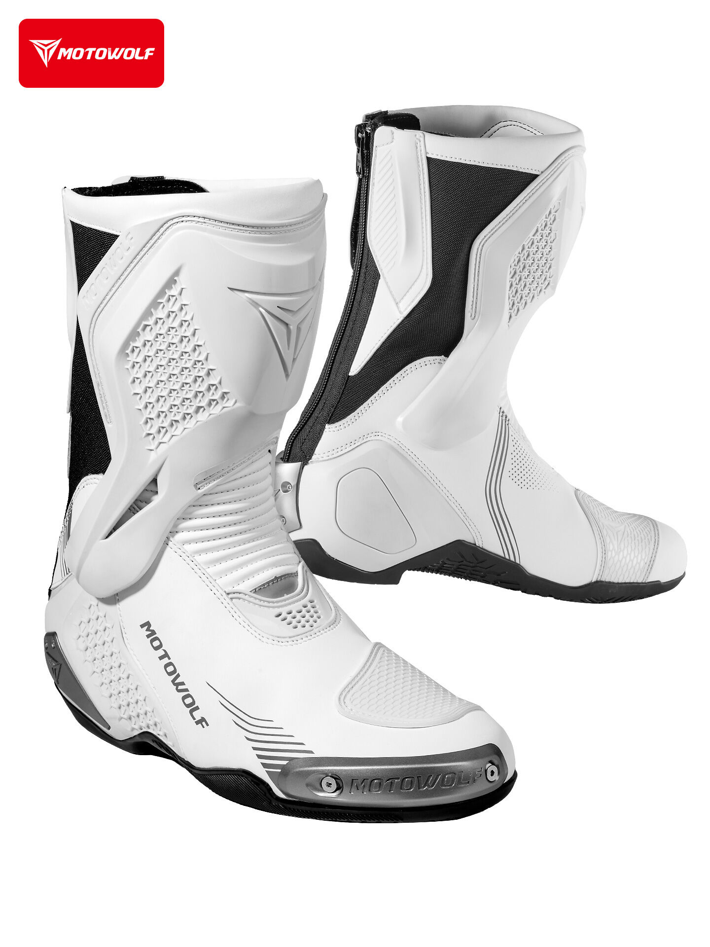 MOTOWOLF | Anti-Skid Protective Motorcycle Riding Boots Giá 4,043,000 Đồng*Miễn phí vận chuyển