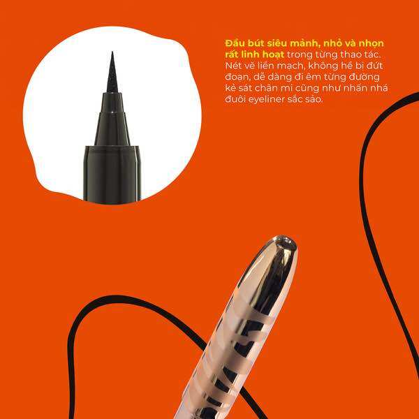 Bút kẻ mắt siêu mảnh Lemonade SuperTiger Micro Eyeliner 1g