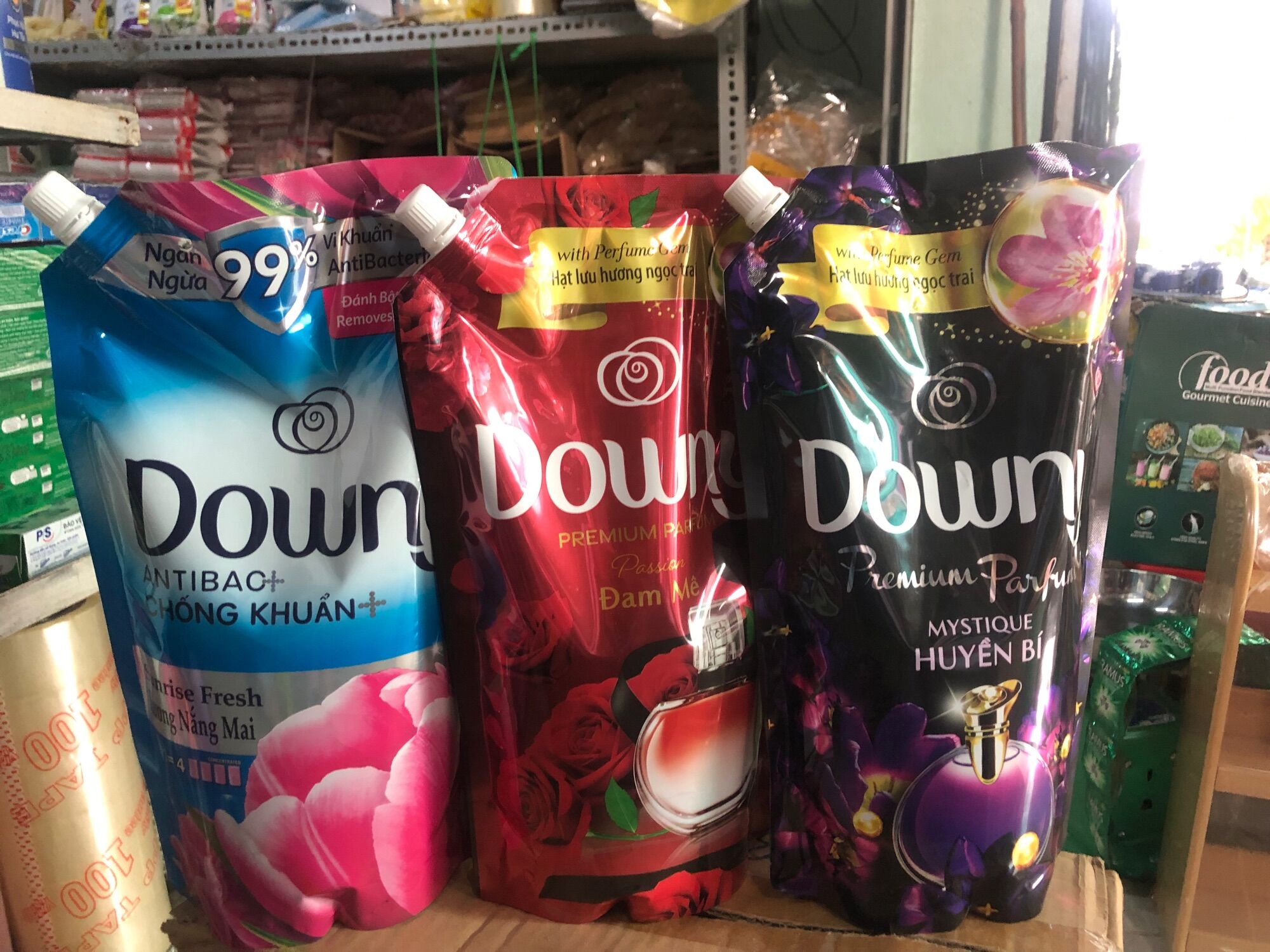 Nước xã vãi downy