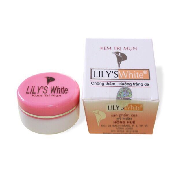 Kem mụn lyly white 8g
