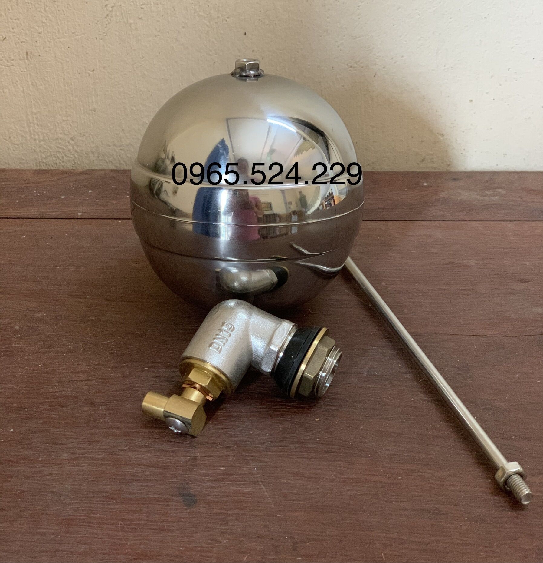 Phao cơ inox phi 21 27