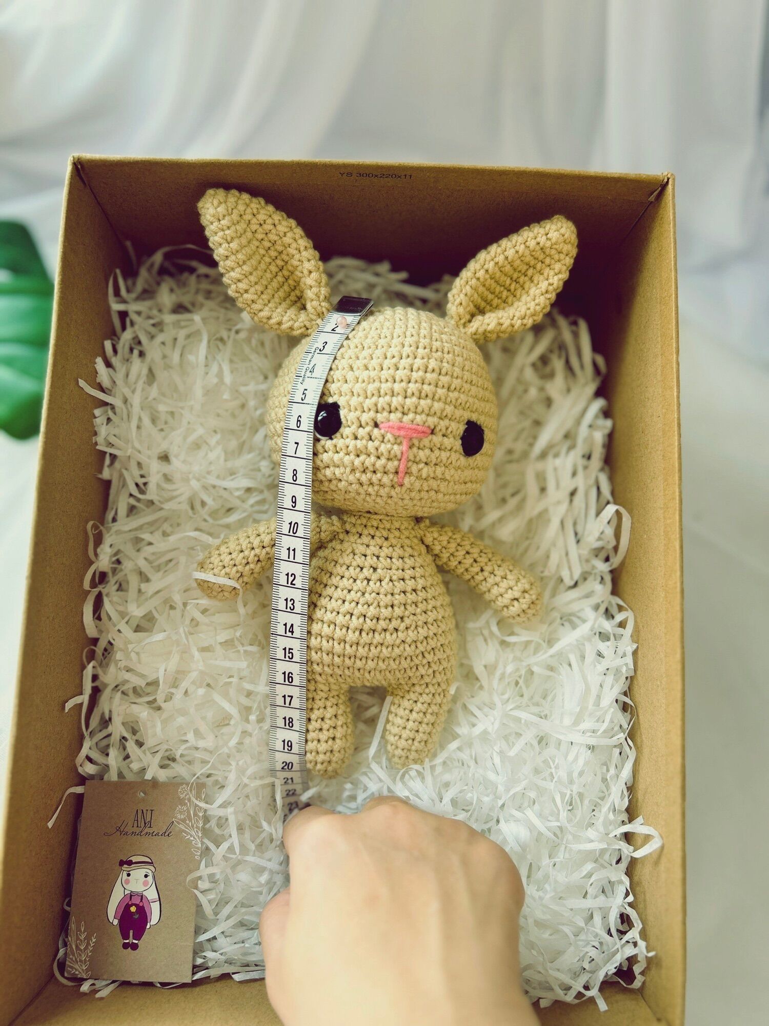 Thỏ len handmade