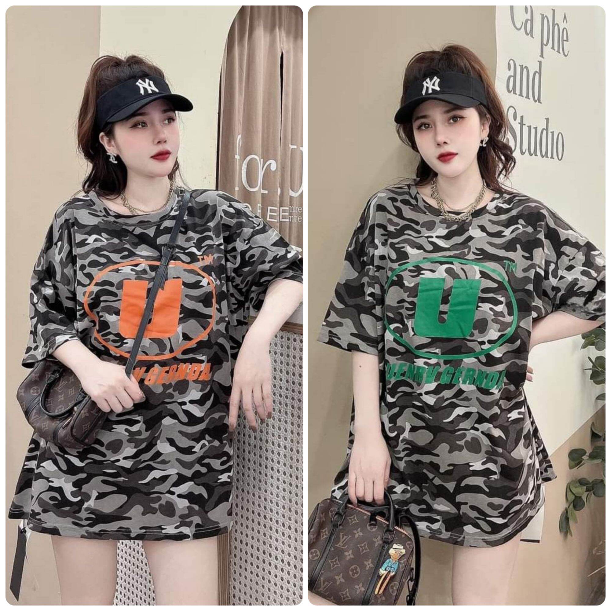 Áo thun lạnh form rộng in 3d họa tiết rằn ri cá tính
